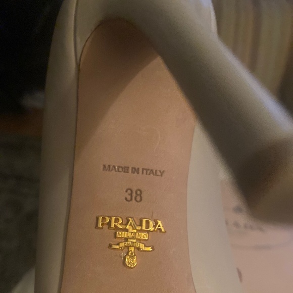 Prada Asymmetrical Peep Toe Bootie - Picture 11 of 11